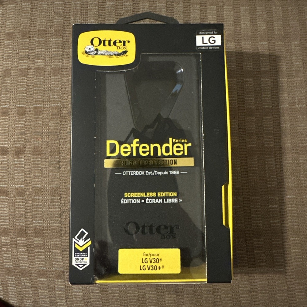 OtterBox Defender Series Black Case for LG V30 - 77-57226 ES1704